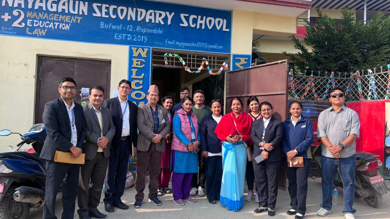 बुटवल उपमहानगरपालिकामा राष्ट्रिय खोप अभियानको अनुगमन तथा निरीक्षण