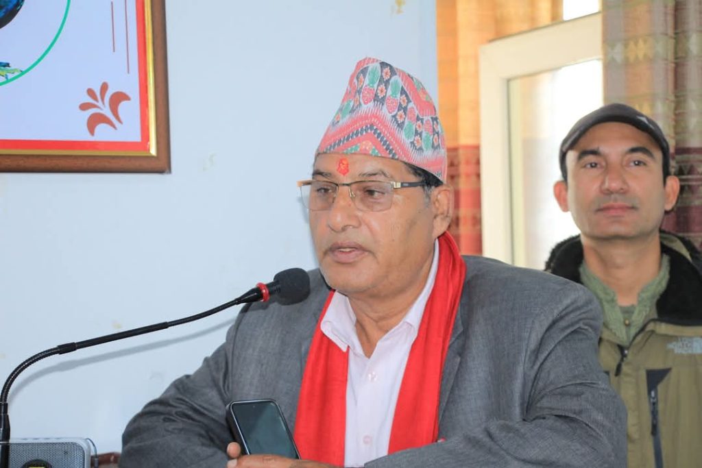 संस्थागत बदनाम गराउन झुठो प्रचार गरियो : अध्यक्ष वस्याल