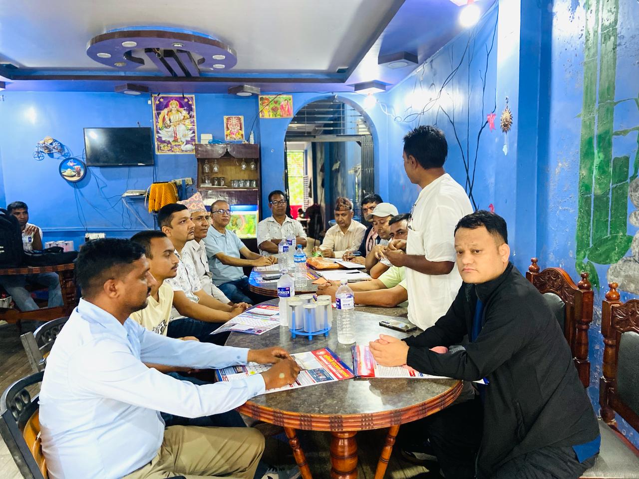 नेपाली कांग्रेस धुर्कोट-रुपन्देही सम्पर्क समितिद्वारा शुभकामना आदानप्रदान