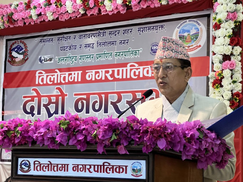 `दक्ष जनशक्ति,तिलोत्तमाको सम्पत्ति´ संगै युवालाई प्राथमिकता 