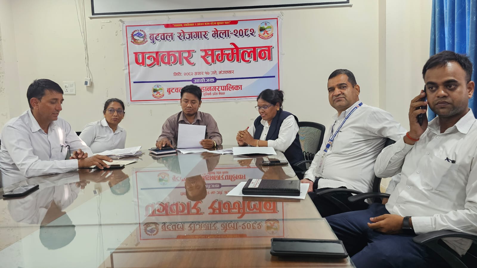 बुटवलमा रोजगार मेला : एकै थलोमा काम खोज्ने र दिनेहरू भेटिने