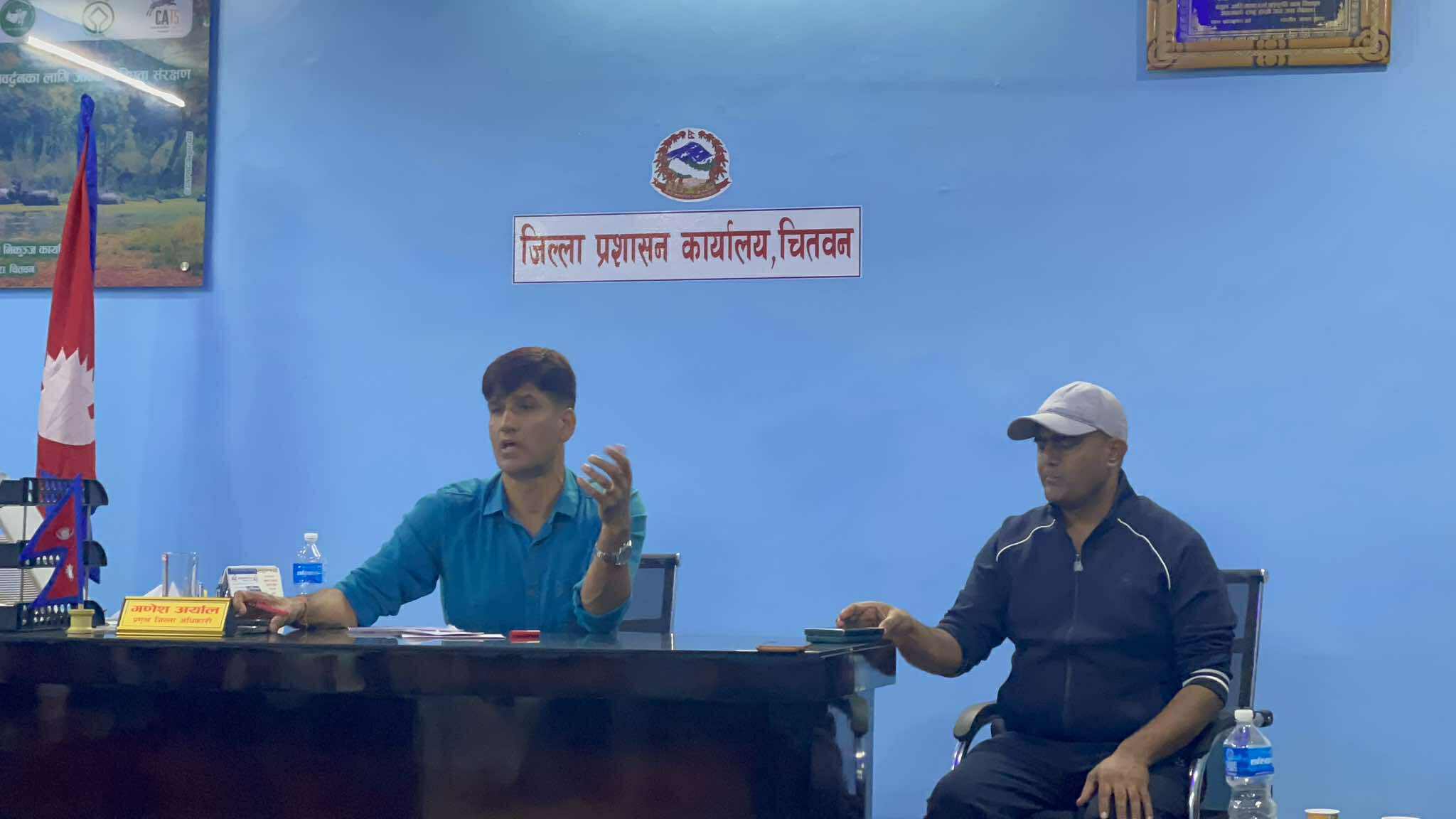 चितवनको राजमार्ग हुँदै सवारी चलाउन रोक
