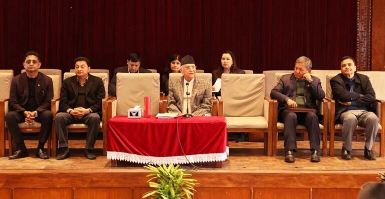 एमालेले बोलायो विघटित संसदीय दलको बैठक