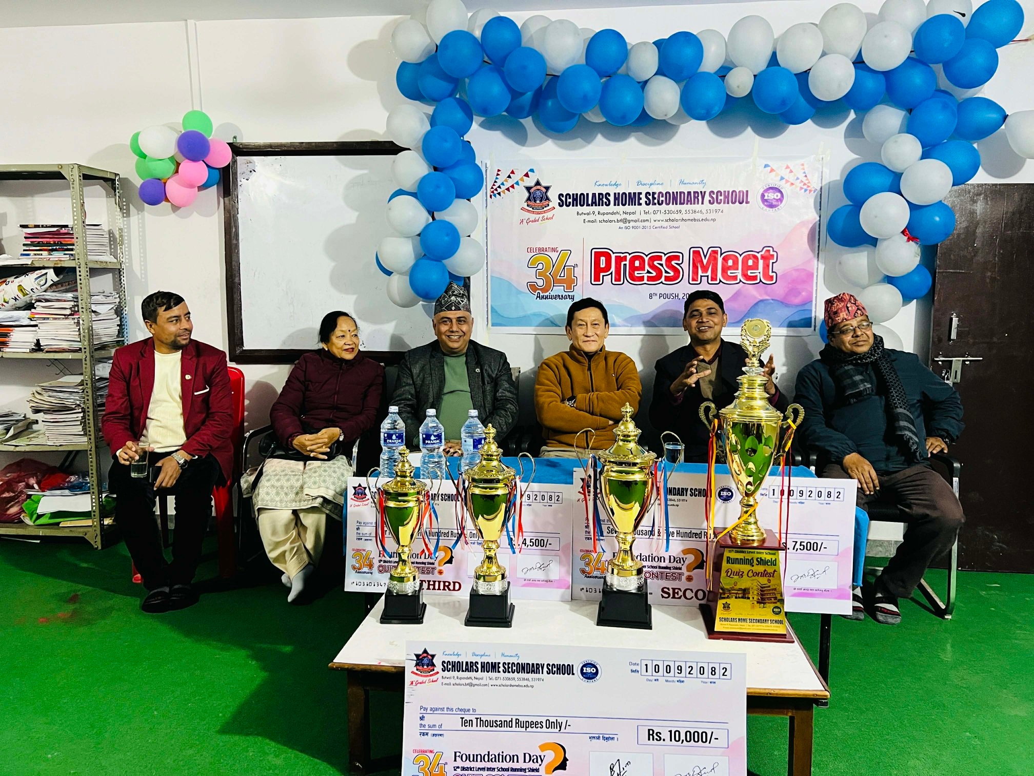 ३४ वर्षको यात्रामा स्कलर्स होम, स्थापना दिवसमा हाजिरीजवाफसहित विविध कार्यक्रम