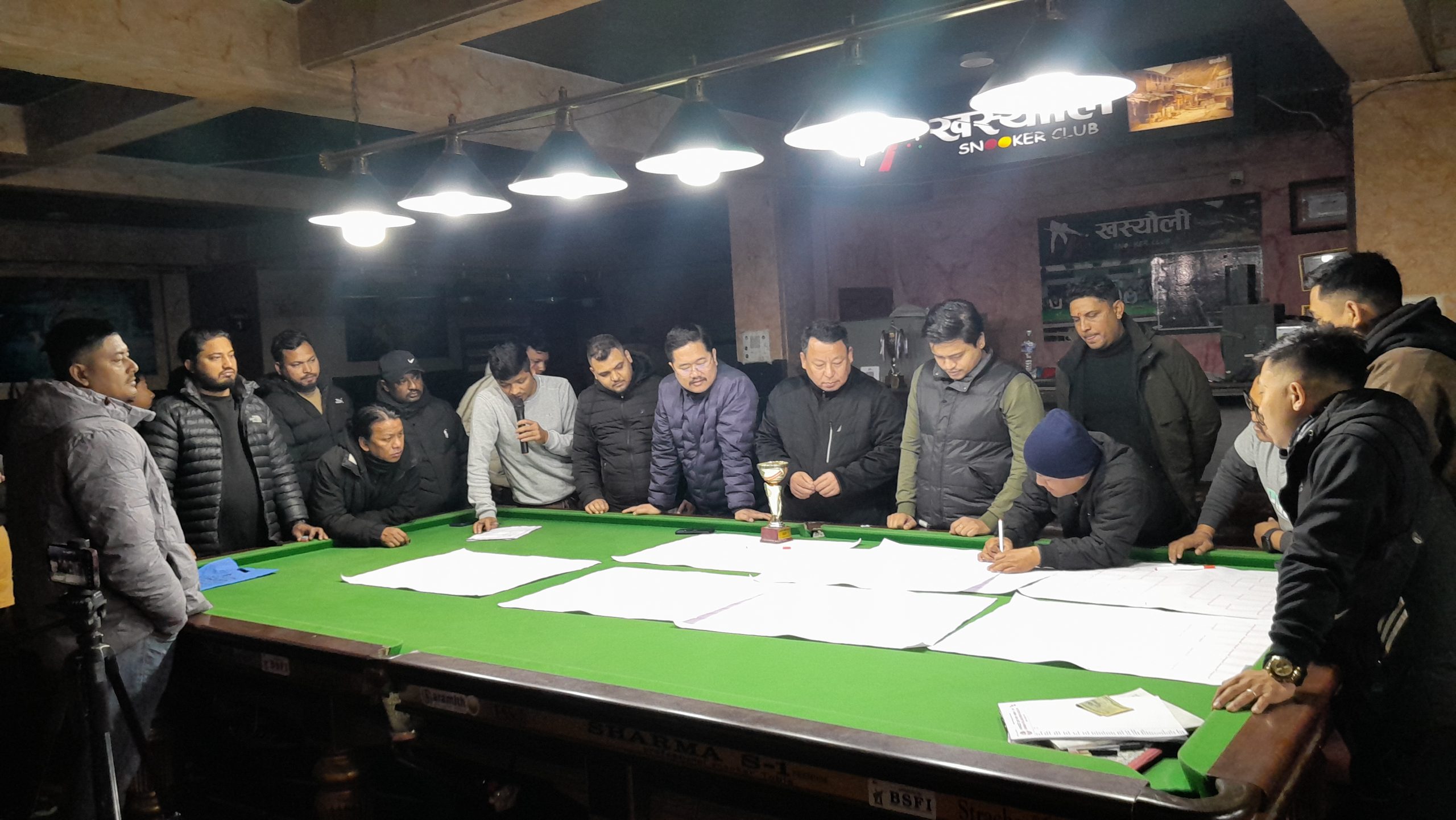 नवौं जिल्लास्तरीय खुल्ला स्नूकर प्रतियोगिताको सम्पूर्ण तयारी पूरा