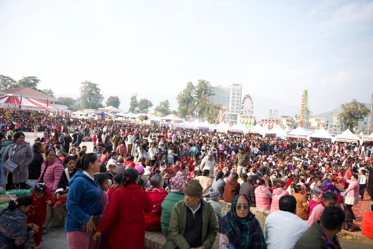 औद्योगिक प्रदर्शनीमा एकै दिन ६० हजार अवलोकनकर्ता