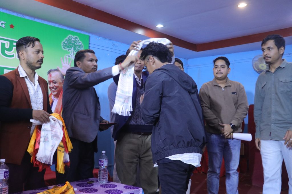 ४० मुनिको अभियानमा १५० युवा कांग्रेस प्रवेश, ‘कम बोली–काम बढी’को उद्घोष