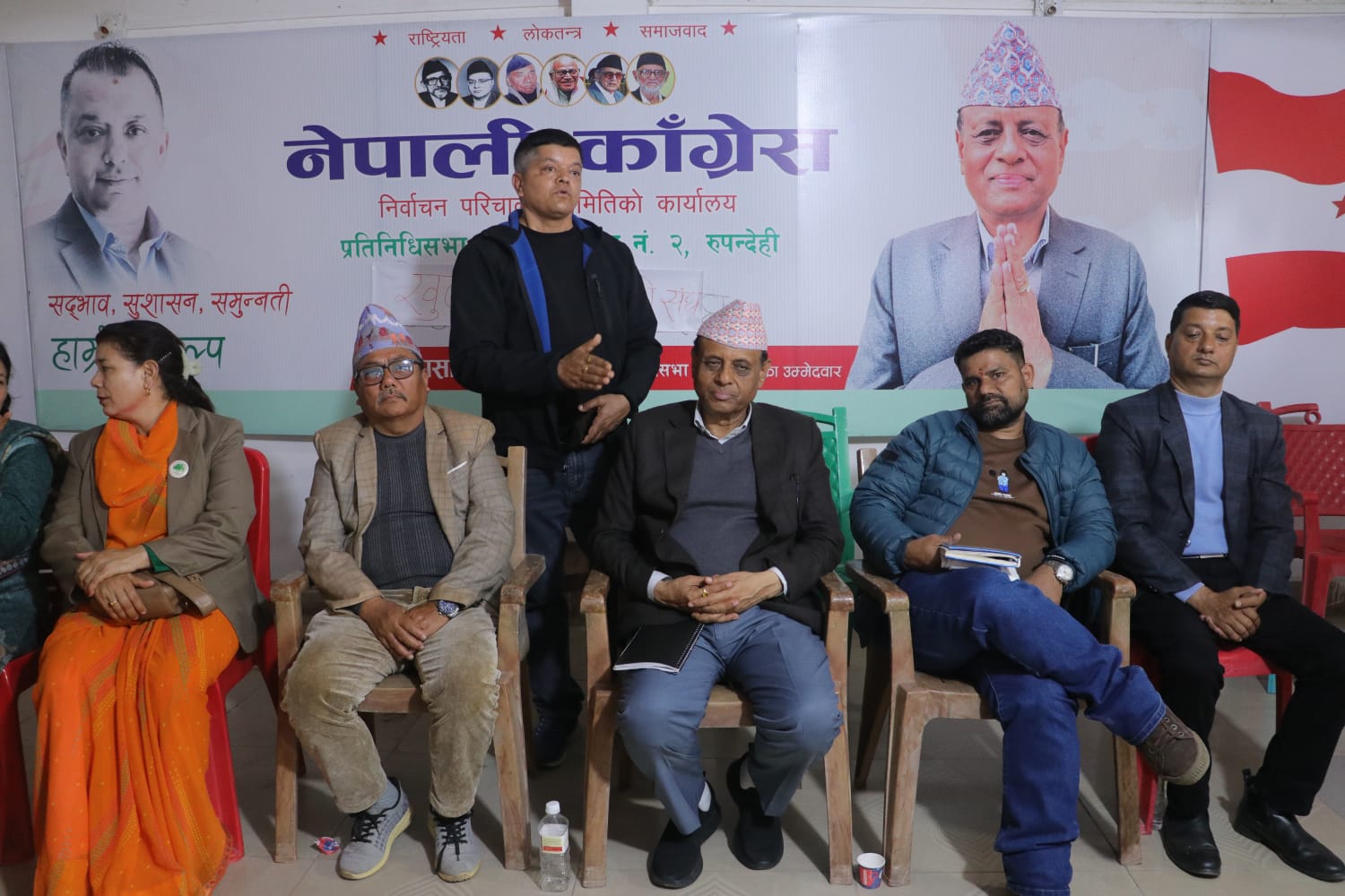 खुद्रा किसाना व्यवसायीको समर्थन चुन्नलाई