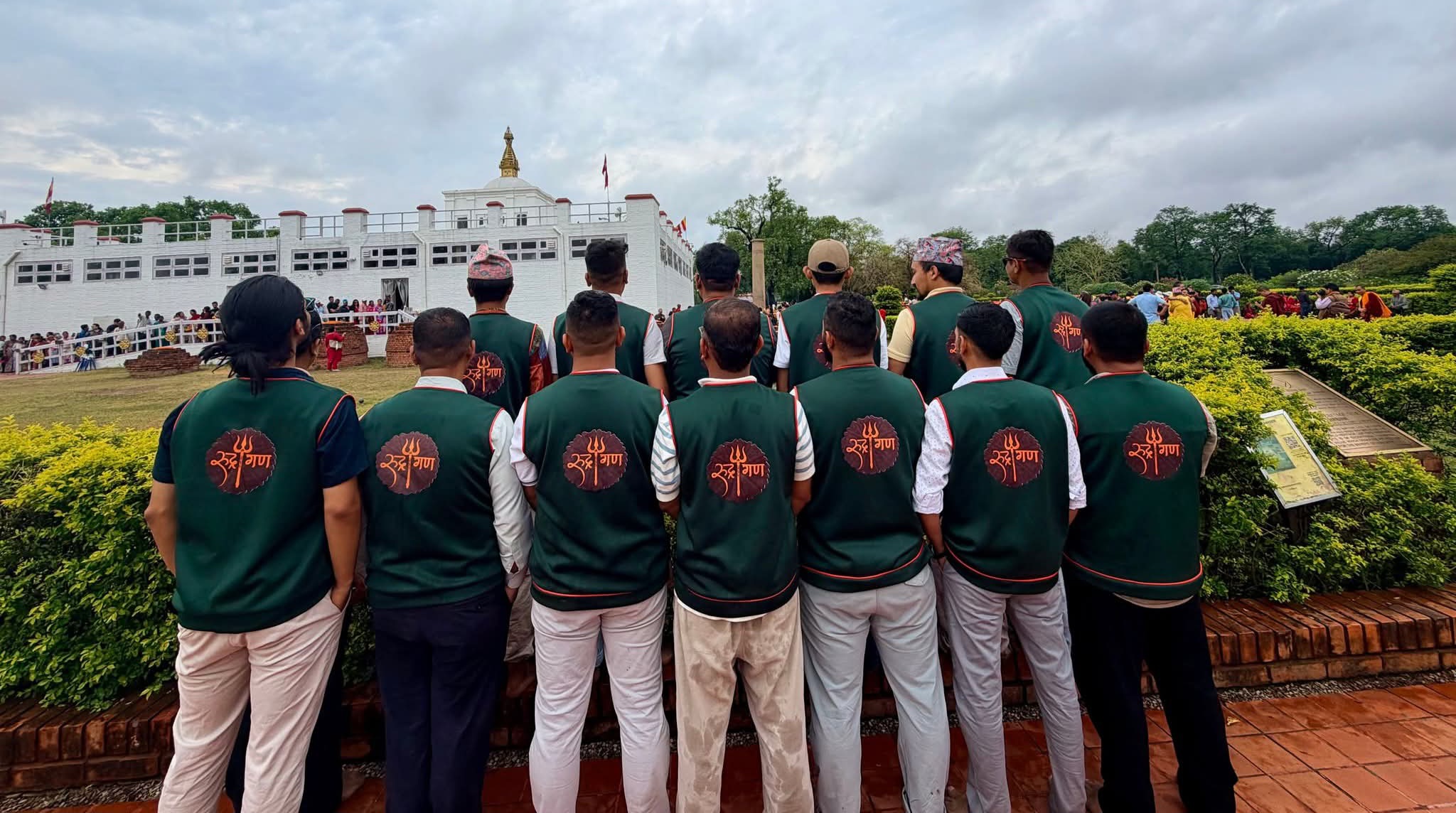 बुद्ध जयन्तीमा रुद्र गणको प्रशंसनीय सेवा : व्यवस्थापनदेखि भीड नियन्त्रणसम्म सक्रिय भूमिका