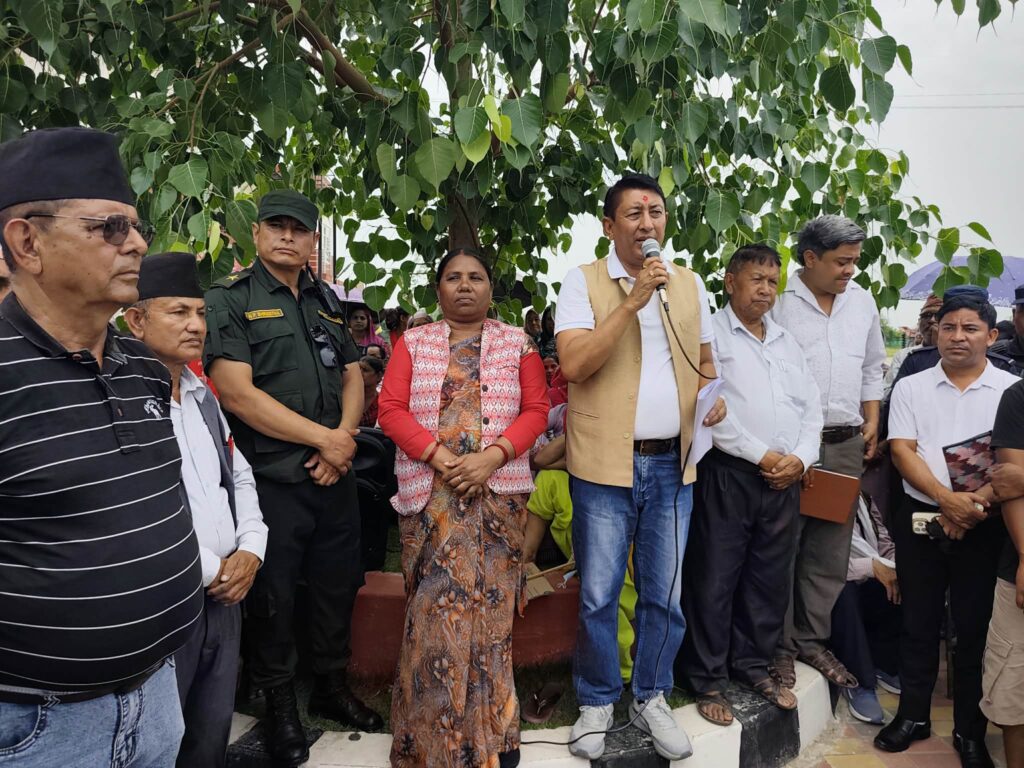तिलोत्तमाका मेयर र उपमेयरले भने : हाम्रोमा डोजर आतंक हुँदैन