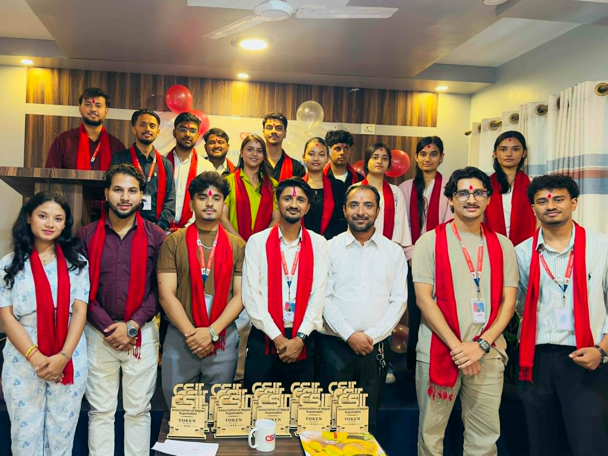 सीएसआईटी एसोसिएसन रुपन्देहीमा नयाँ नेतृत्व चयन