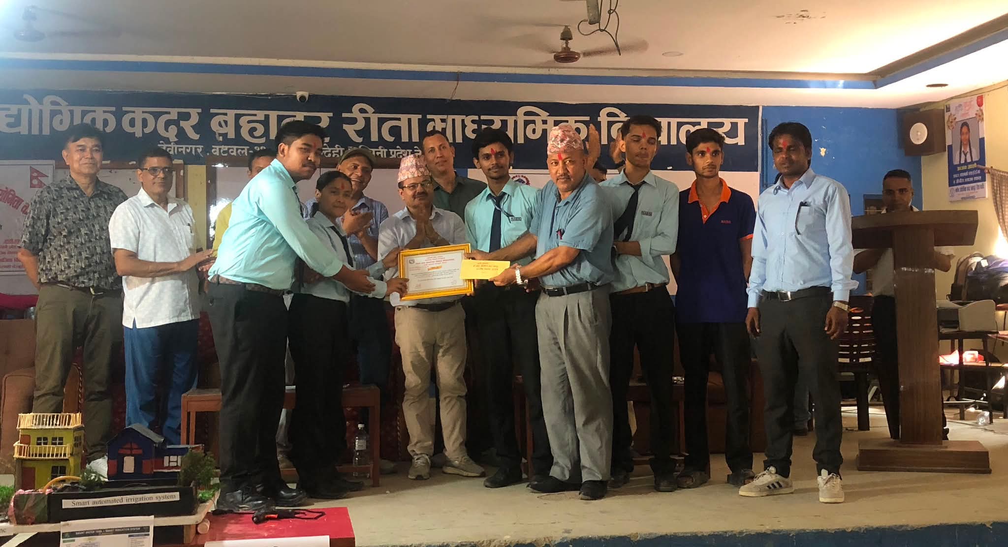 विज्ञान र नवप्रवर्तनमा विद्यार्थीको चम्किलो प्रदर्शन, प्रदेशस्तरीय स्टिम प्रतियोगितामा नवीन औद्योगिक कदरबहादुर रीता मावि प्रथम