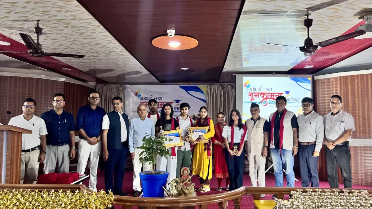 एसएलसीमा होराइजन जिविएसको गौरवशाली सफलता, उत्कृष्ट विद्यार्थी र शिक्षक सम्मानित
