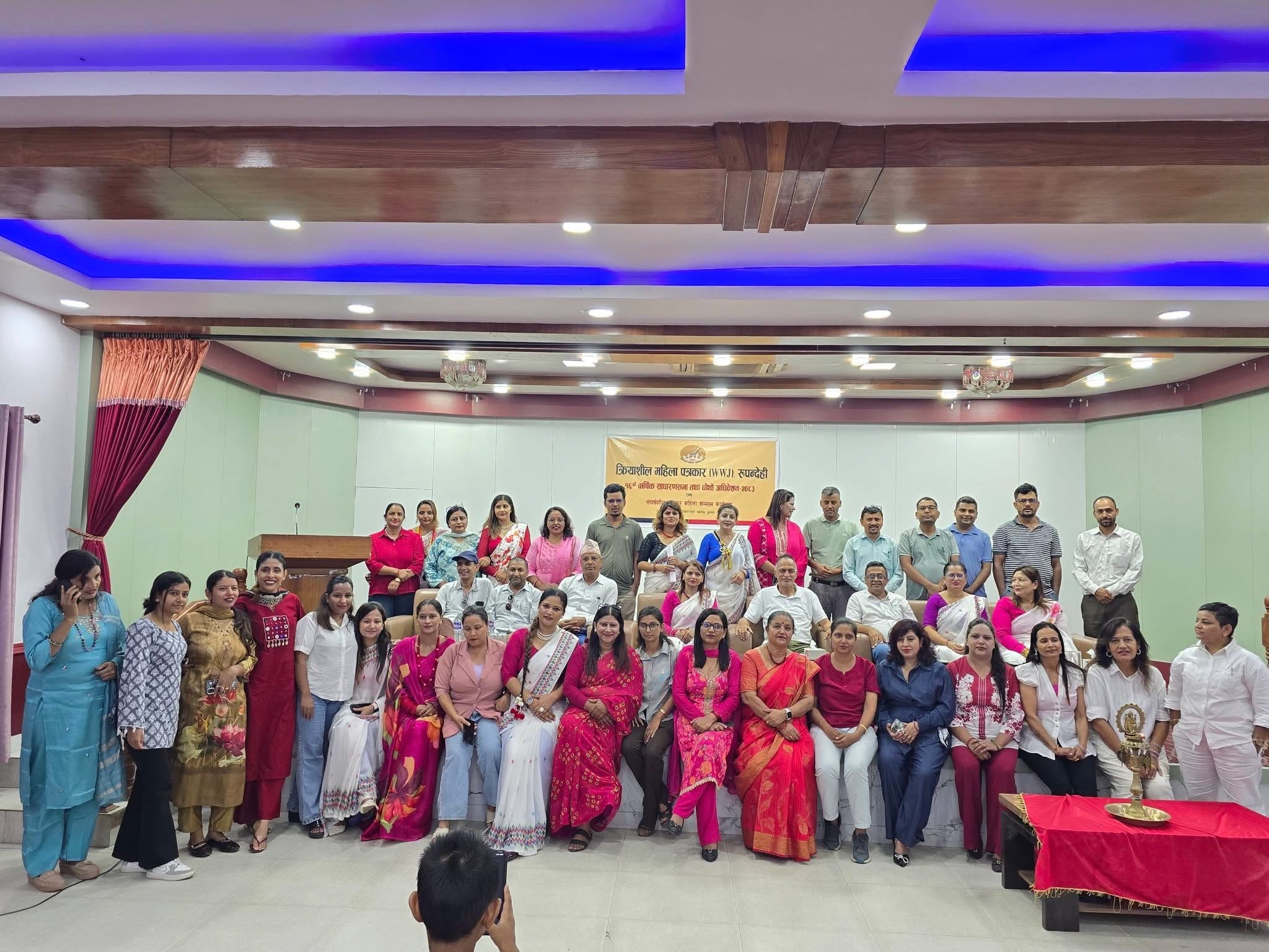 क्रियाशील पत्रकार महिलाको अध्यक्षमा कल्पना तिवारी,पाण्डेलाई संघर्षशील पत्रकार सम्मान